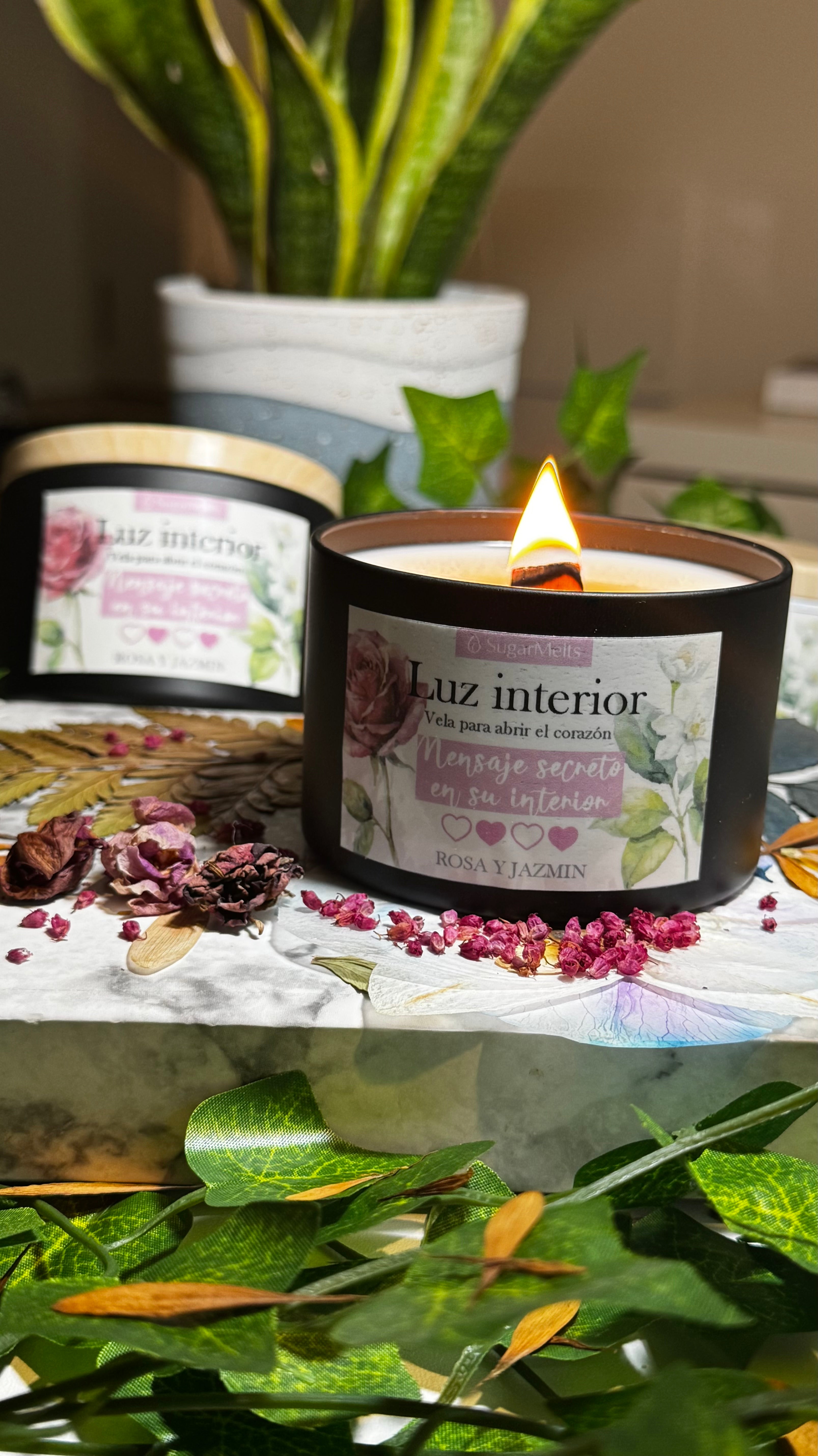 Vela Mensaje secreto