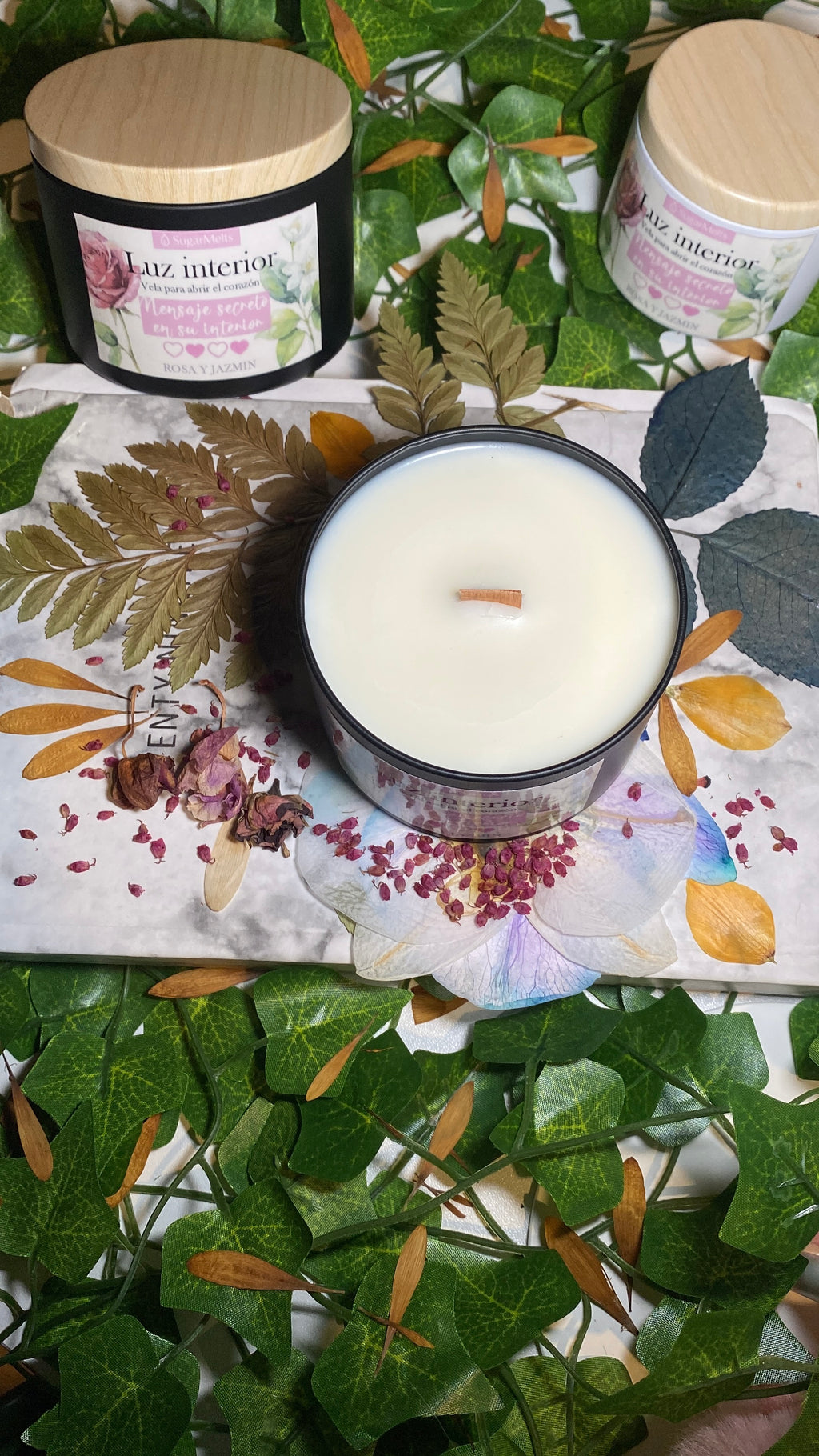 Vela Mensaje secreto