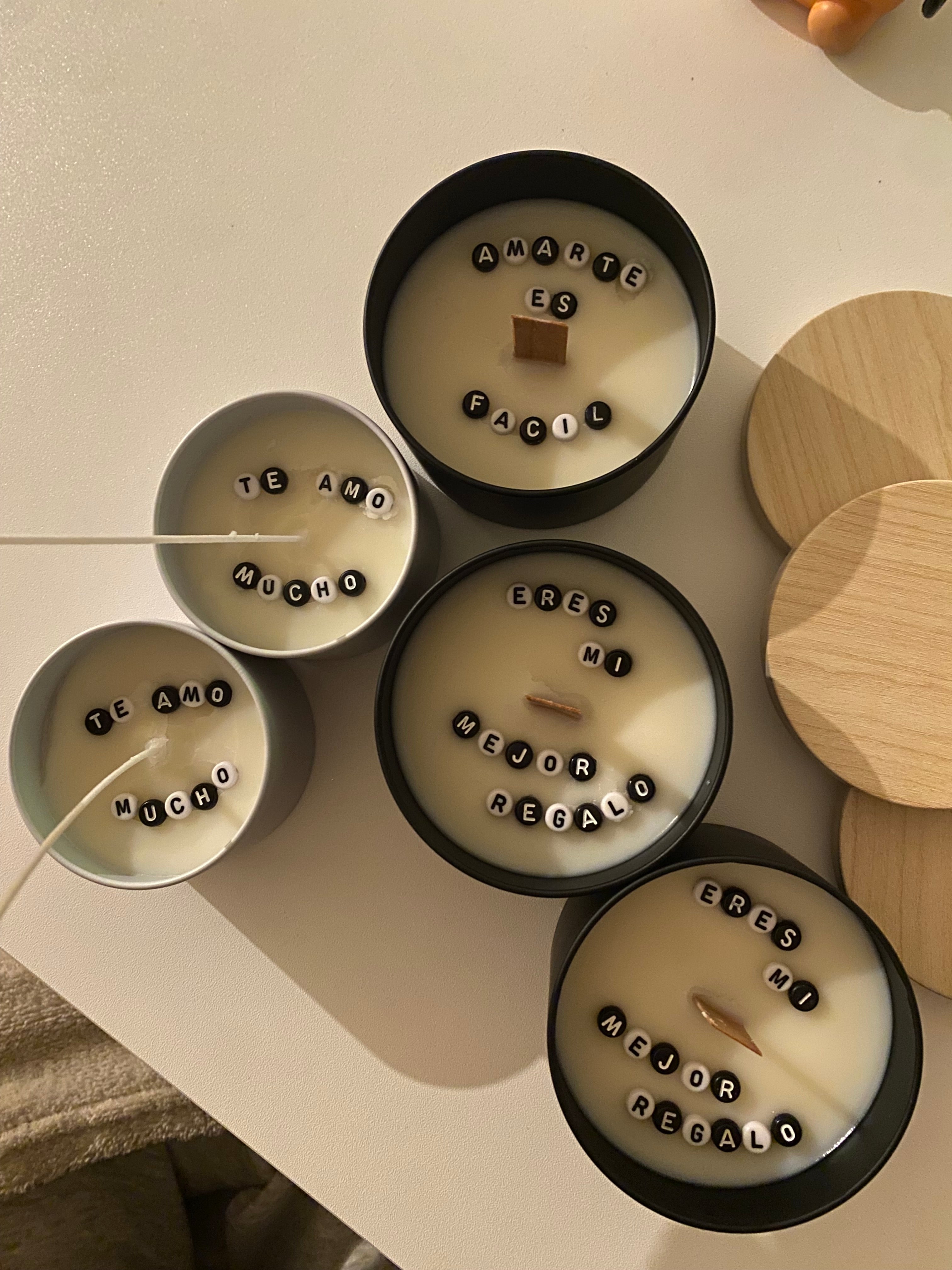 Vela Mensaje secreto