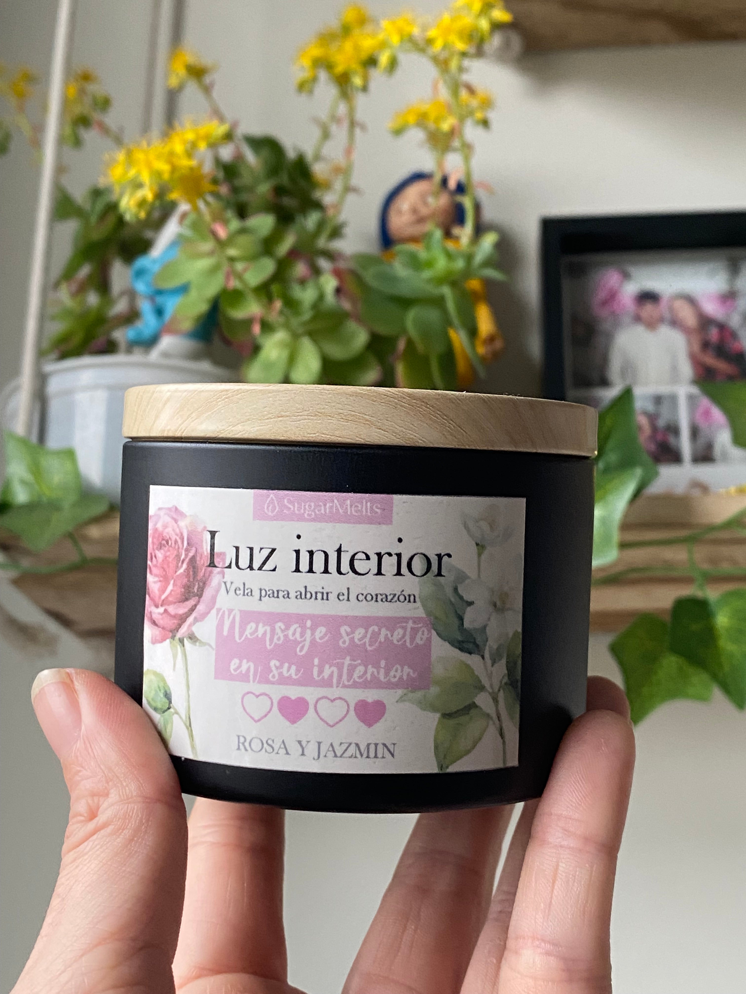 Vela Mensaje secreto