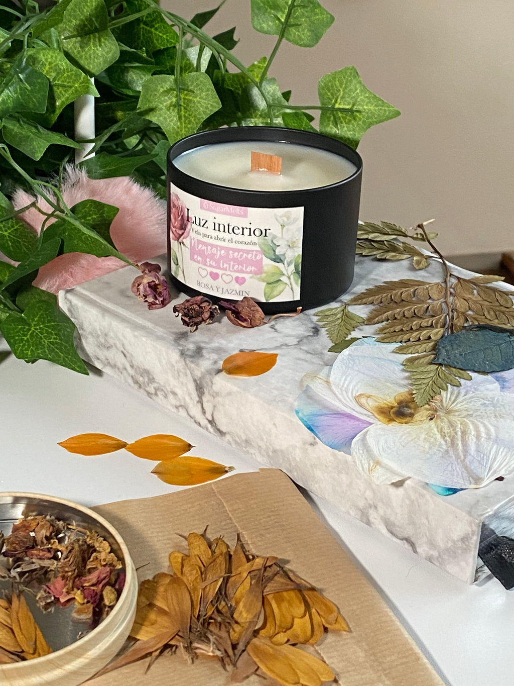 Vela Mensaje secreto