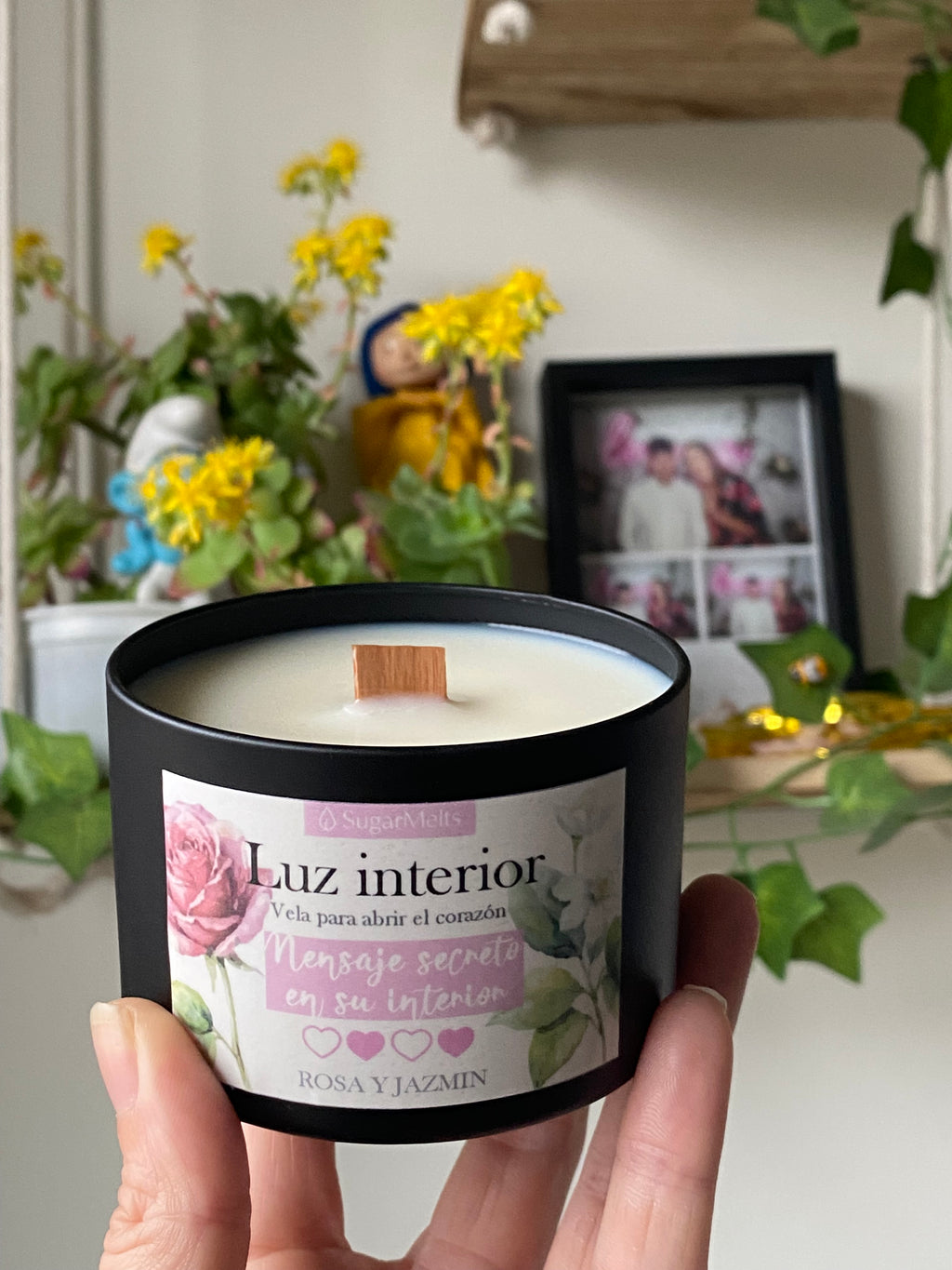 Vela Mensaje secreto